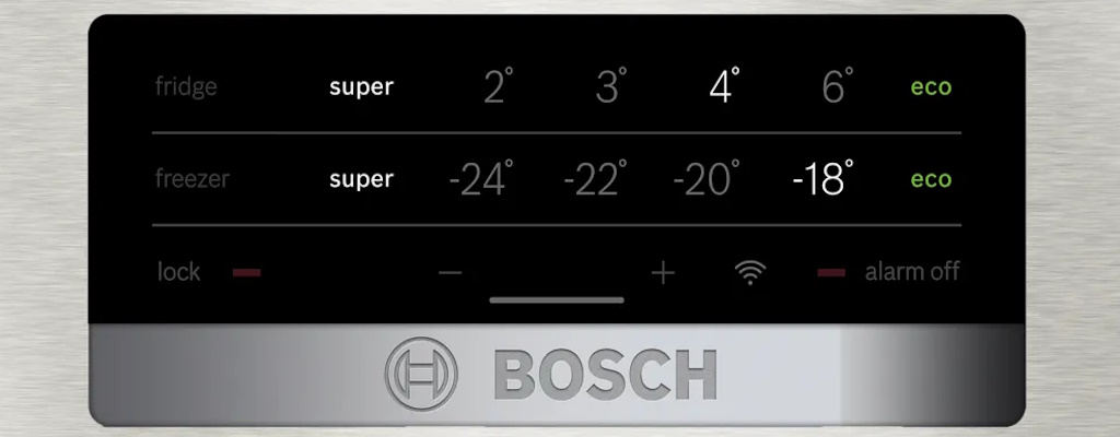 BOSCH  Frigorífico fallos códigos de error Side-by-Side