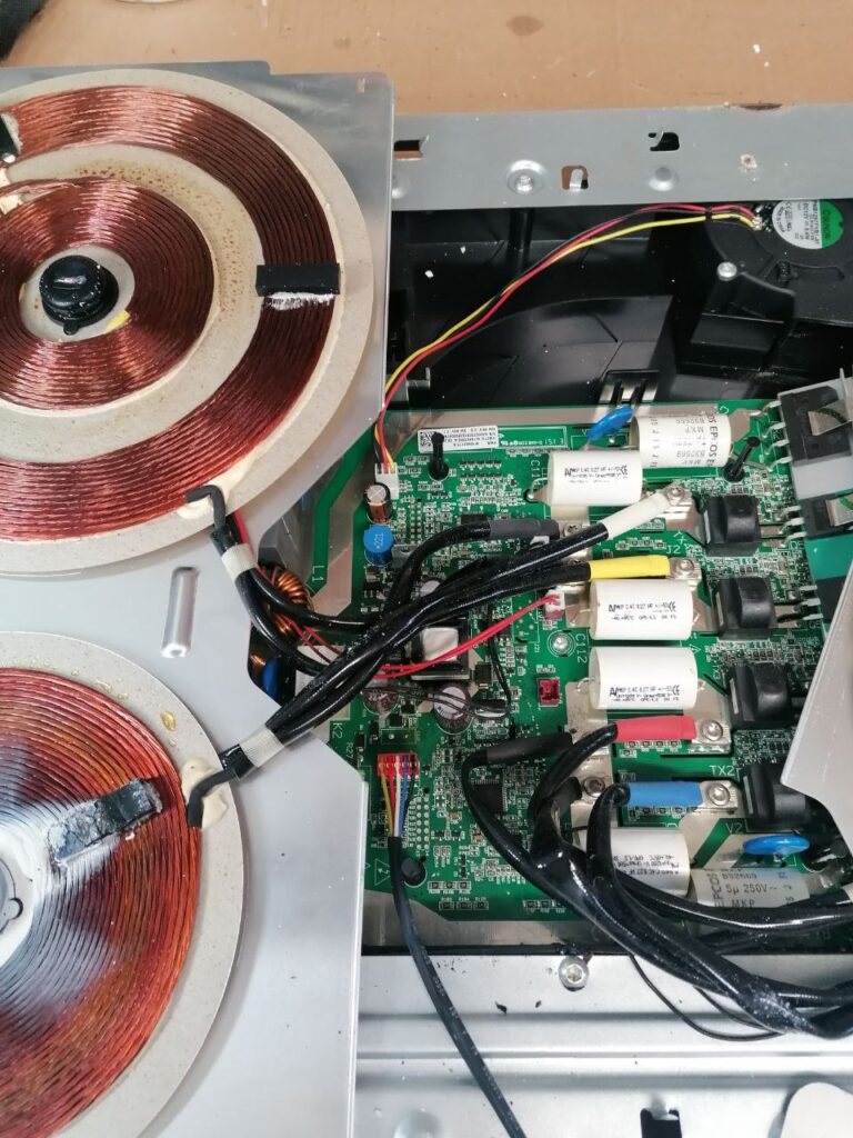 Reparación en placas inducción BOSCH